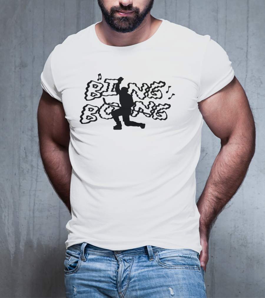 Dallas Stars Bing Bong Hockey Player Shadow T-Shirt