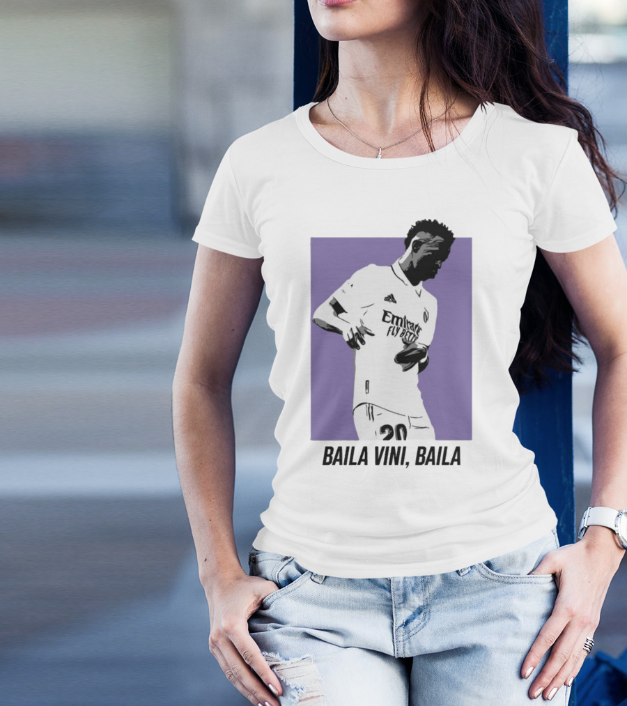 Club1863 Baila Vini Baila Real Madrid Football T-Shirt