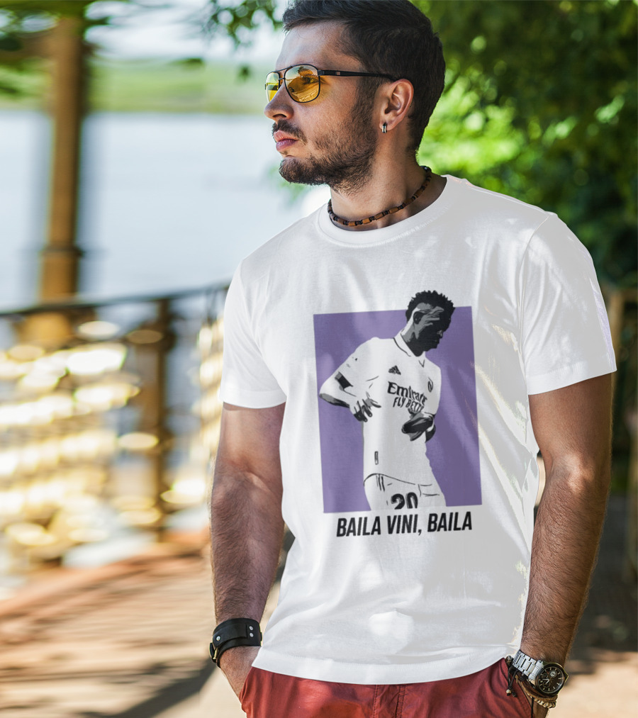 Club1863 Baila Vini Baila Real Madrid Football T-Shirt