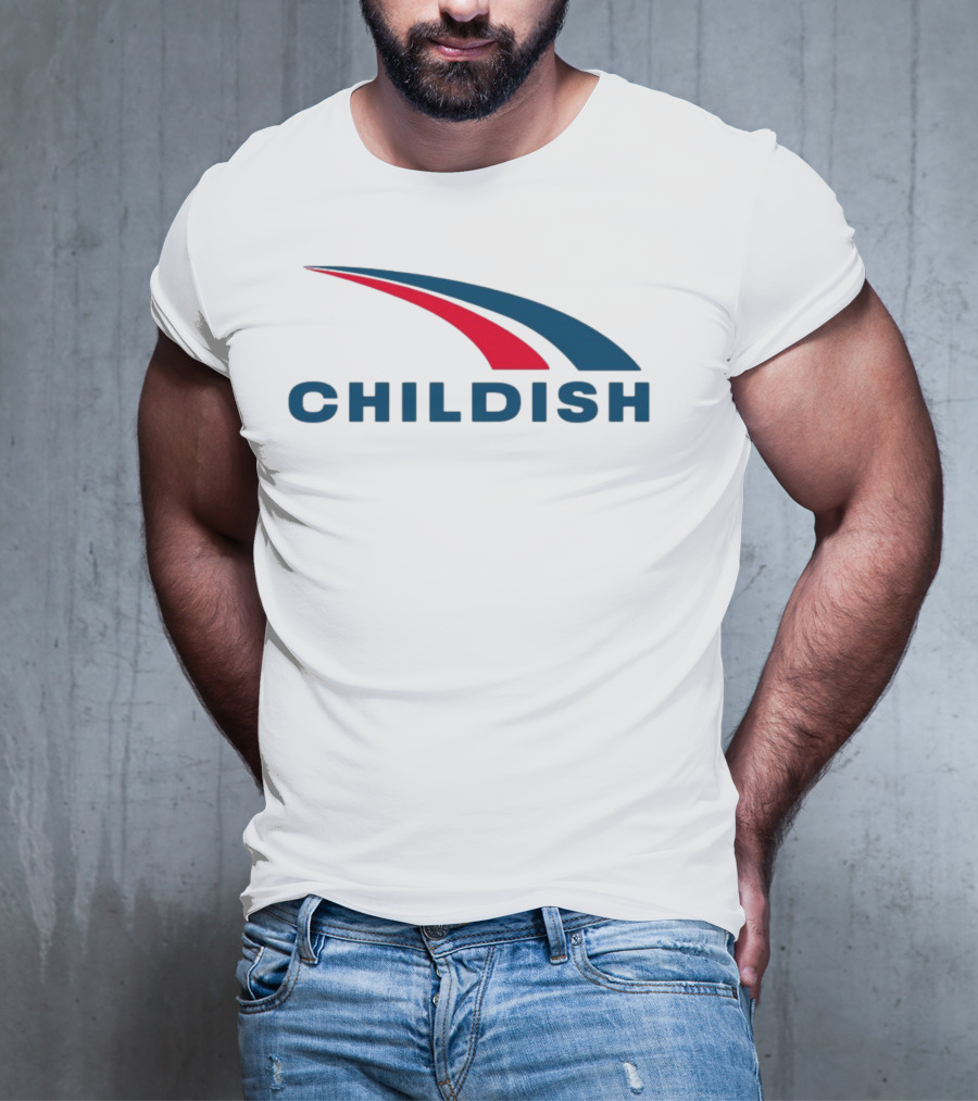 Childish Turbo Red Blue Twist T-Shirt