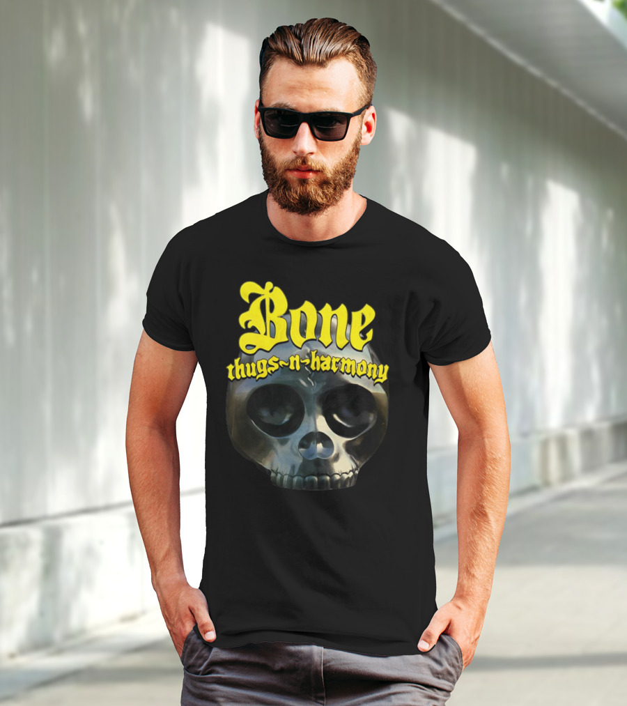 Bone Thugs-N-Harmony Skull Logo Thuggish Ruggish T-Shirt