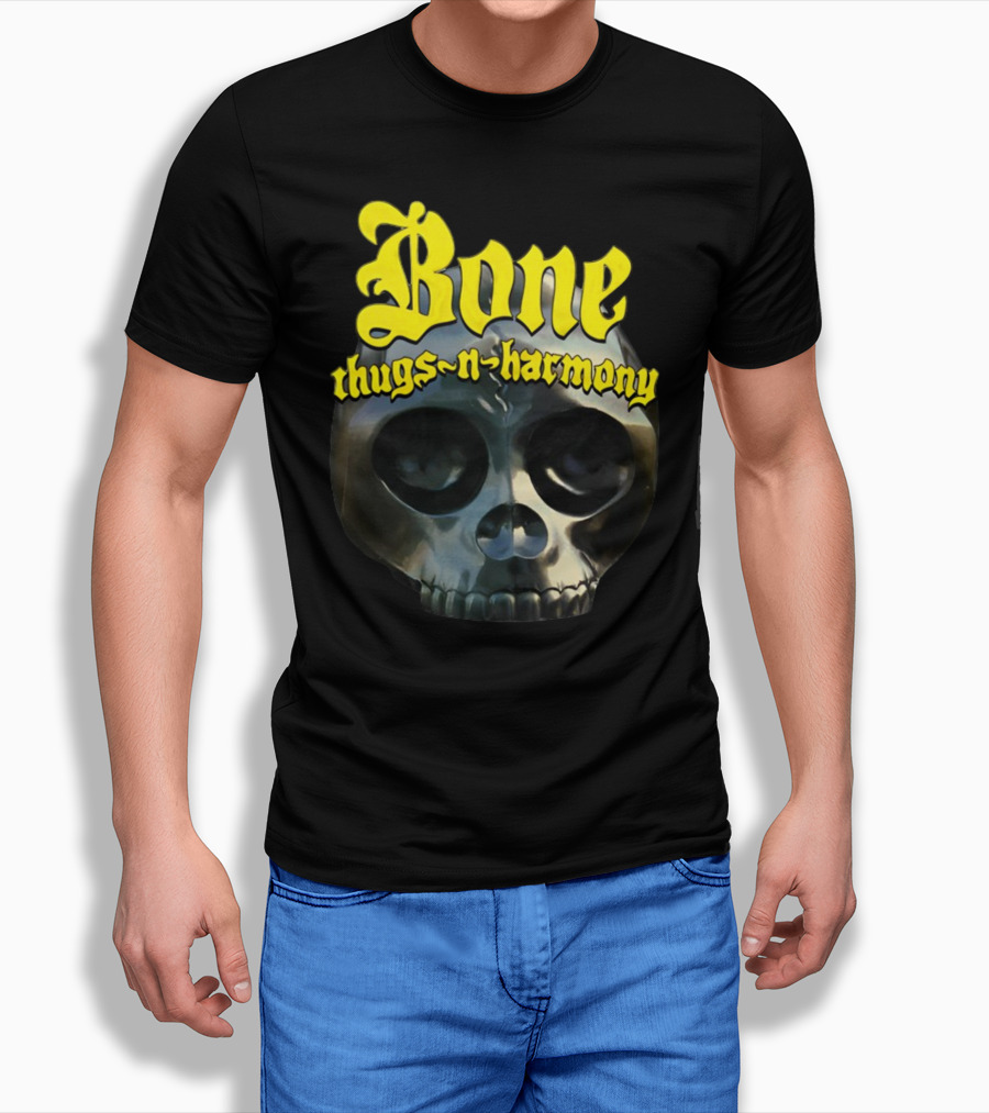 Bone Thugs-N-Harmony Skull Logo Thuggish Ruggish T-Shirt