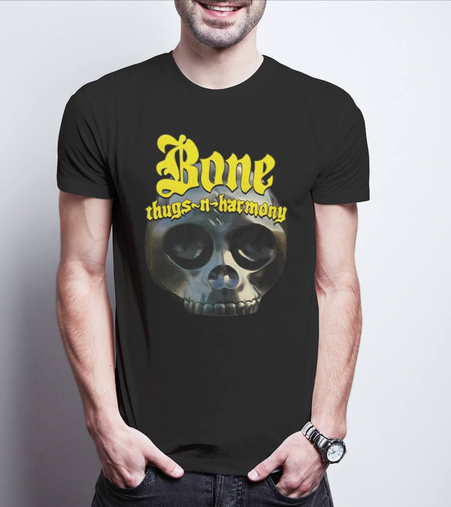Bone Thugs-N-Harmony Skull Logo Thuggish Ruggish T-Shirt