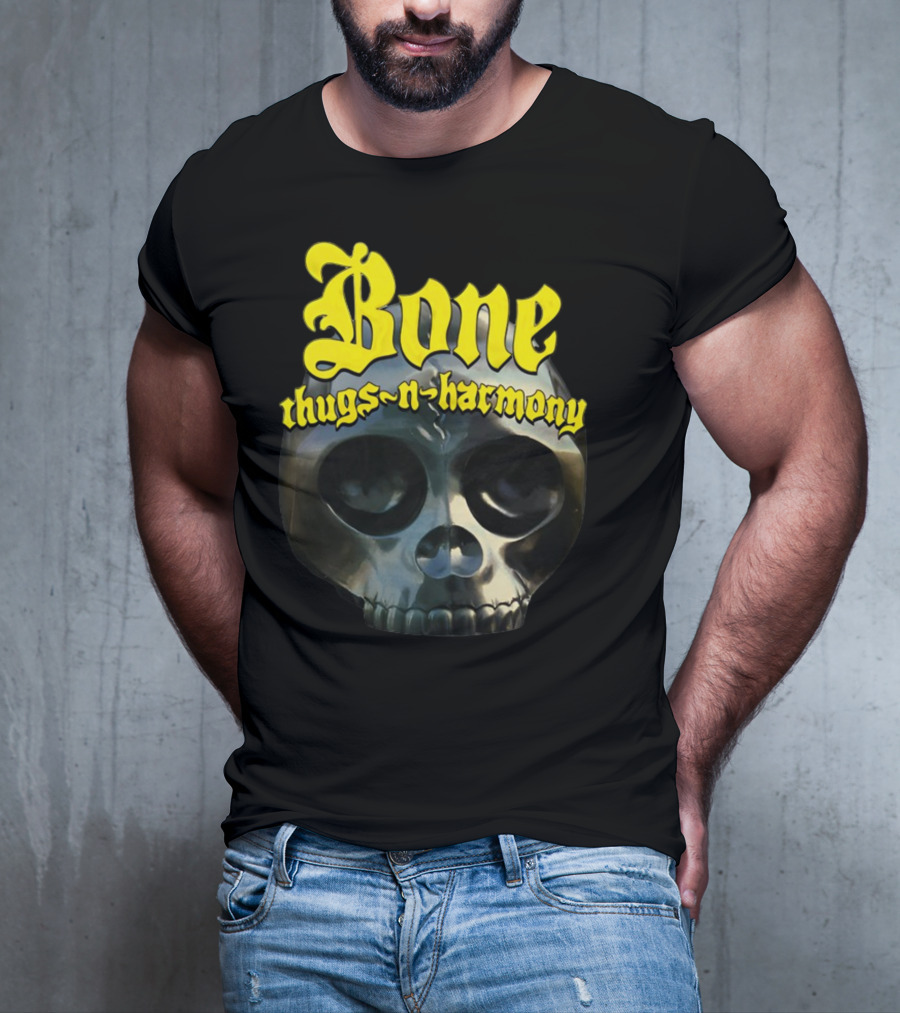 Bone Thugs-N-Harmony Skull Logo Thuggish Ruggish T-Shirt