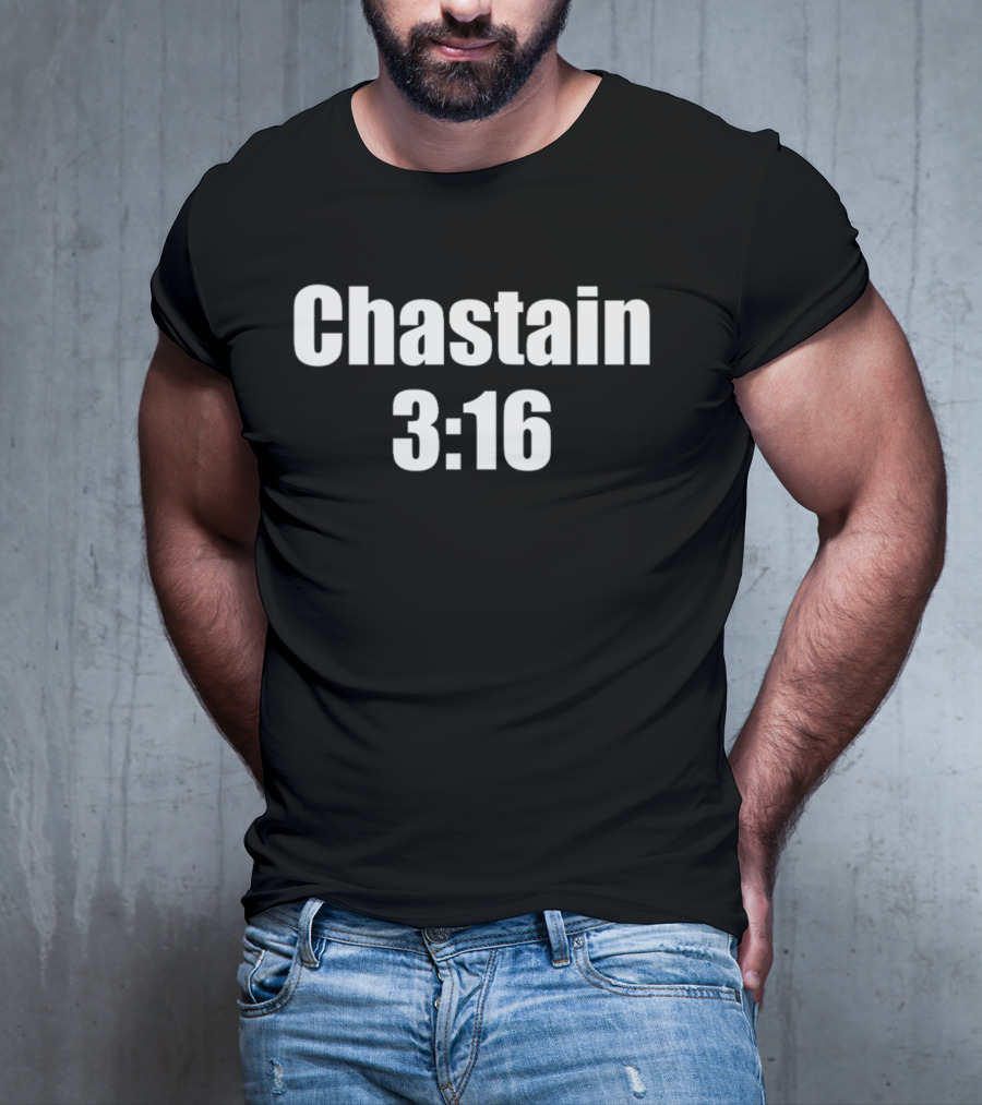 Chastain 3:16 Sports Icon T-Shirt