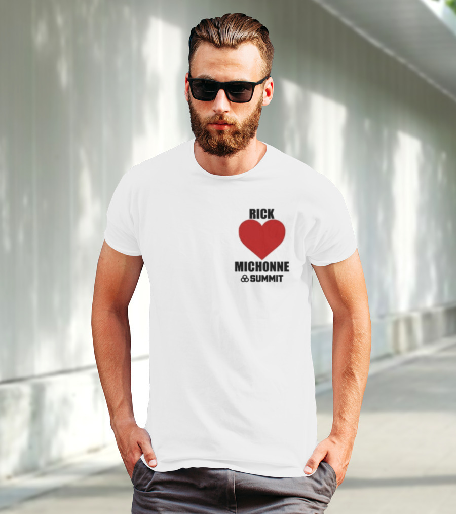 Rick Love Michonne Heart Symbol TWD Summit T-Shirt