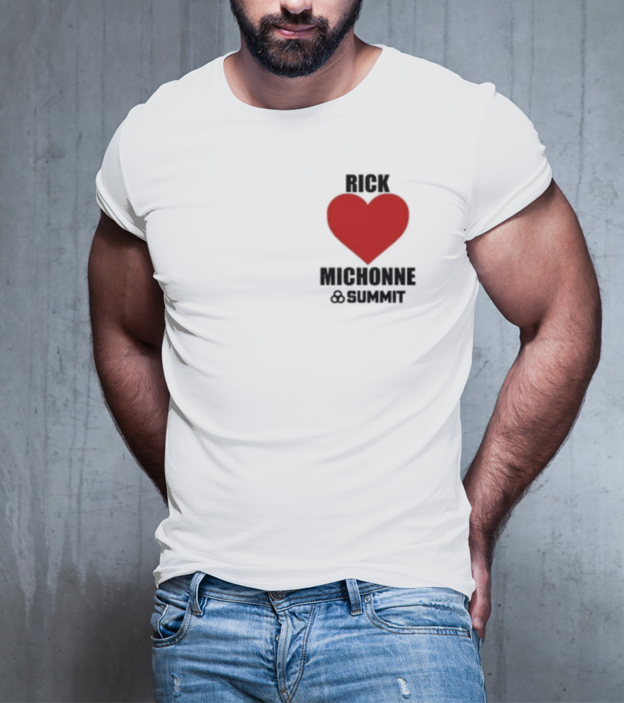 Rick Love Michonne Heart Symbol TWD Summit T-Shirt