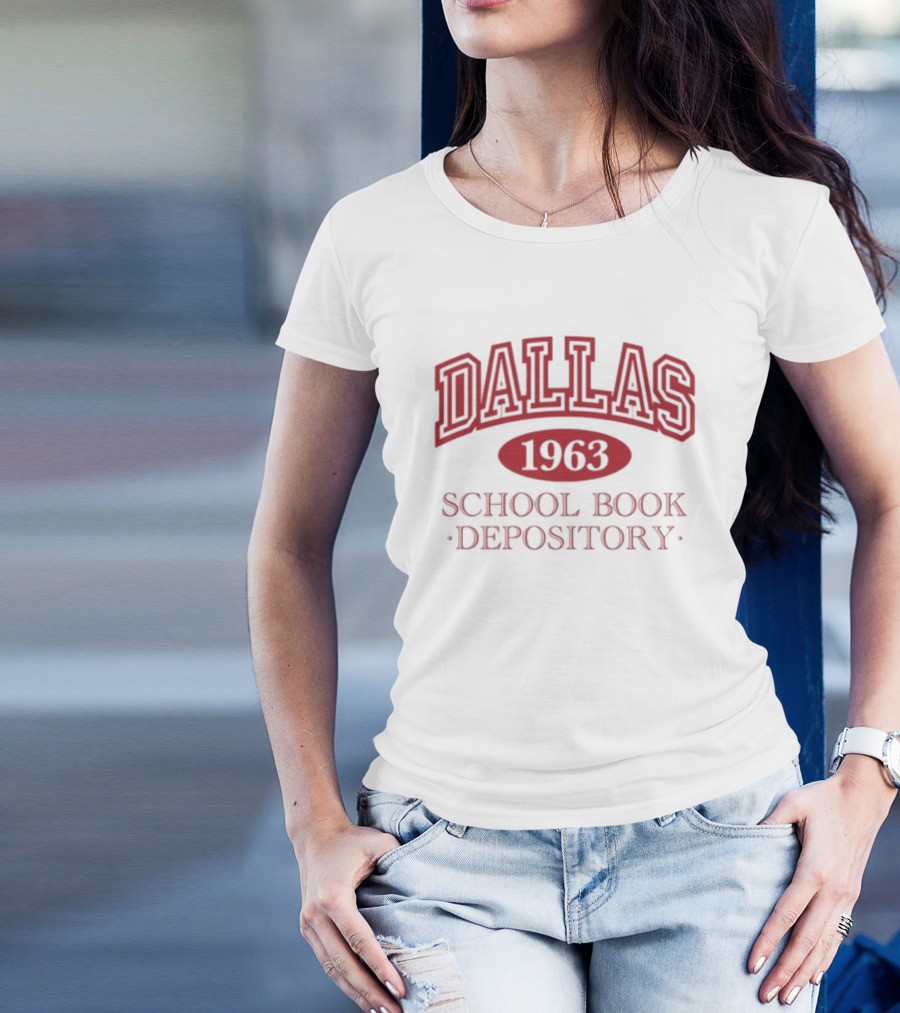 Dallas 1963 School Book Depository T-Shirt