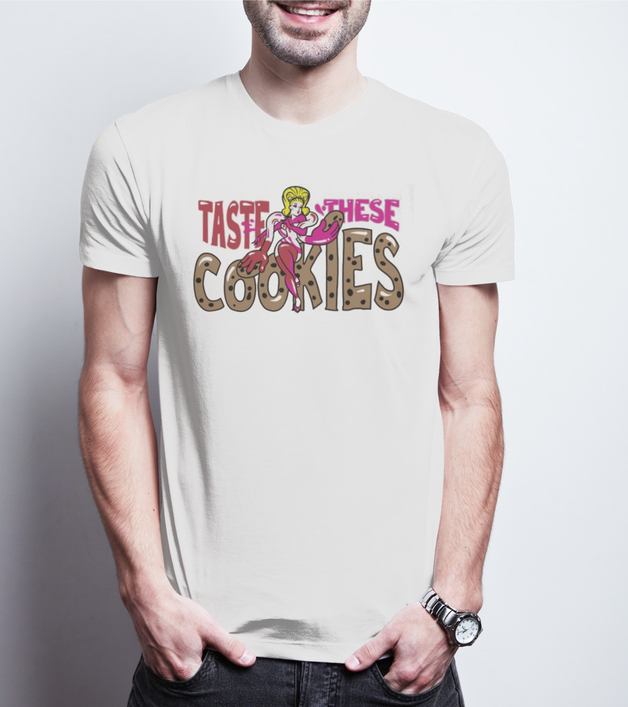Jaymes Mansfield Taste These Cookies Cartoon T-Shirt