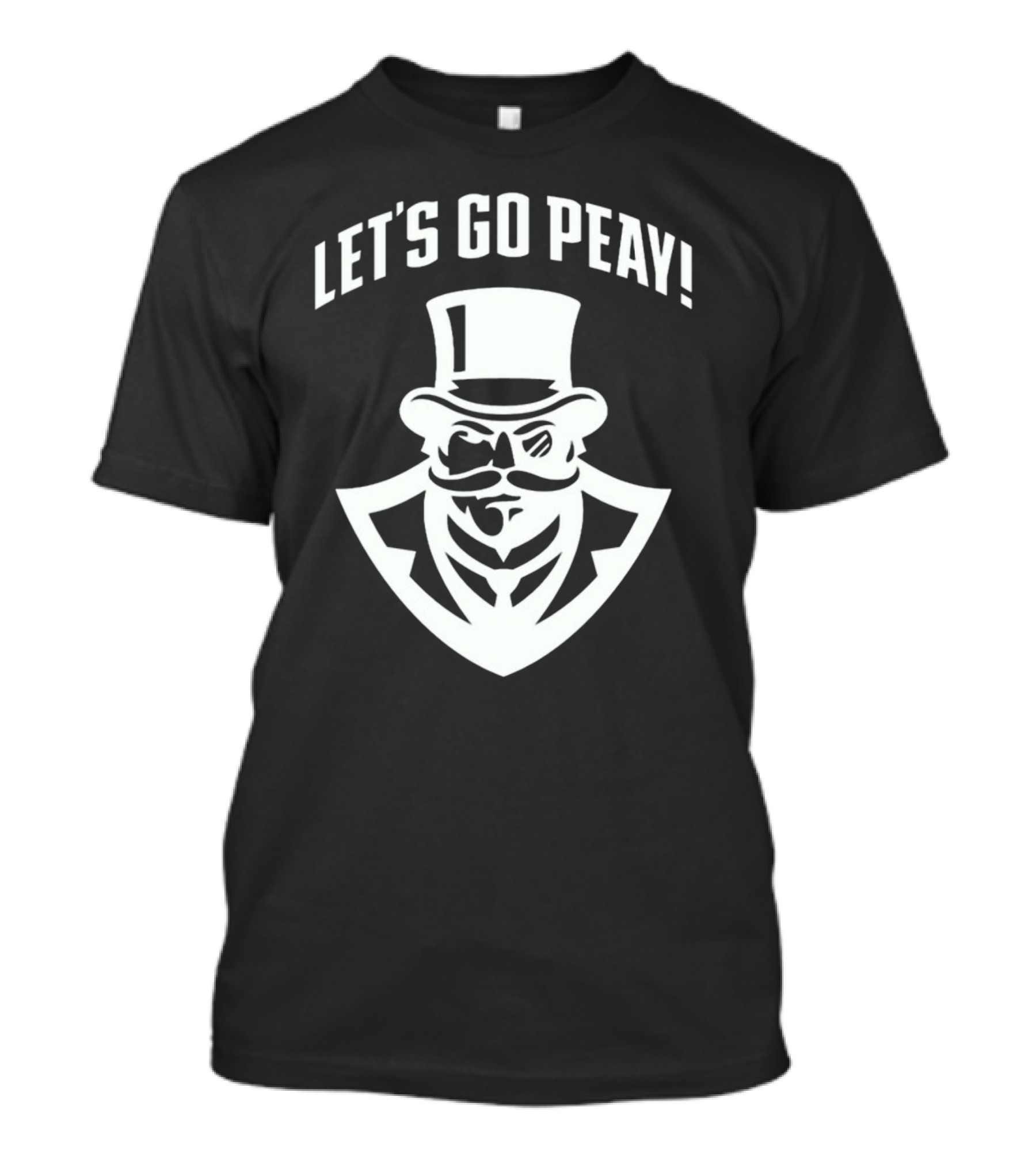 Let's Go Peay Governor Mascot T-Shirt