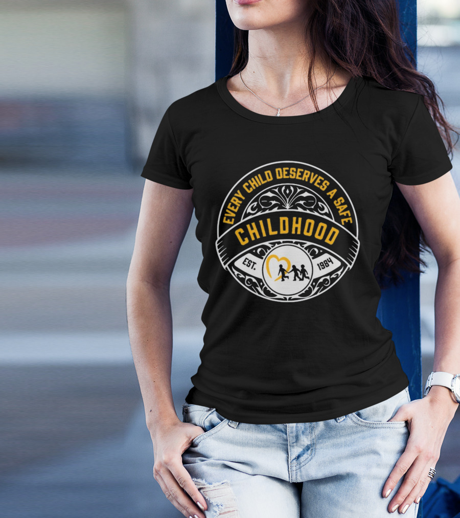 Every Child Deserves A Safe Childhood Mile Higher Charity Est. 1984 T-Shirt