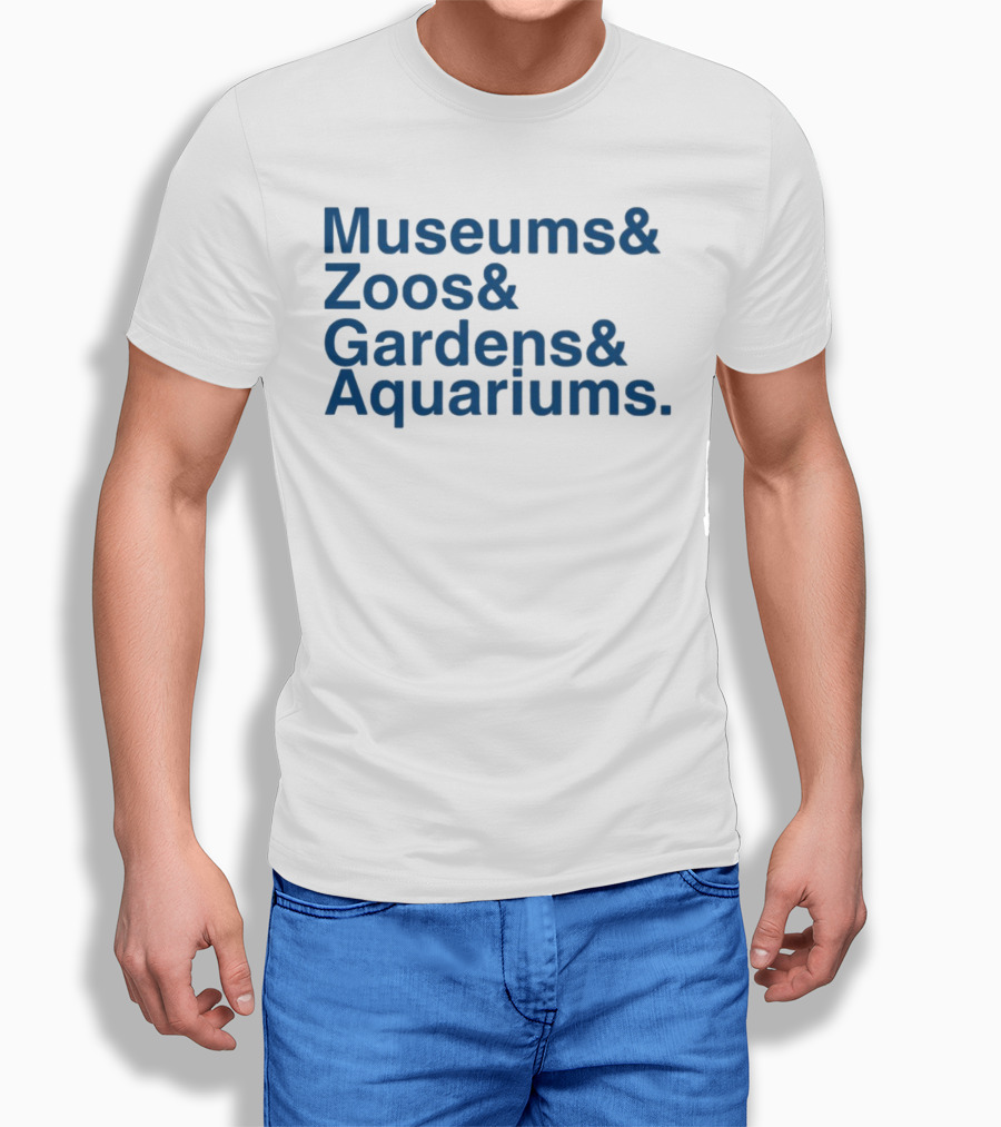 Museums And Zoos And Gardens And Aquariums Team Encurate T-Shirt