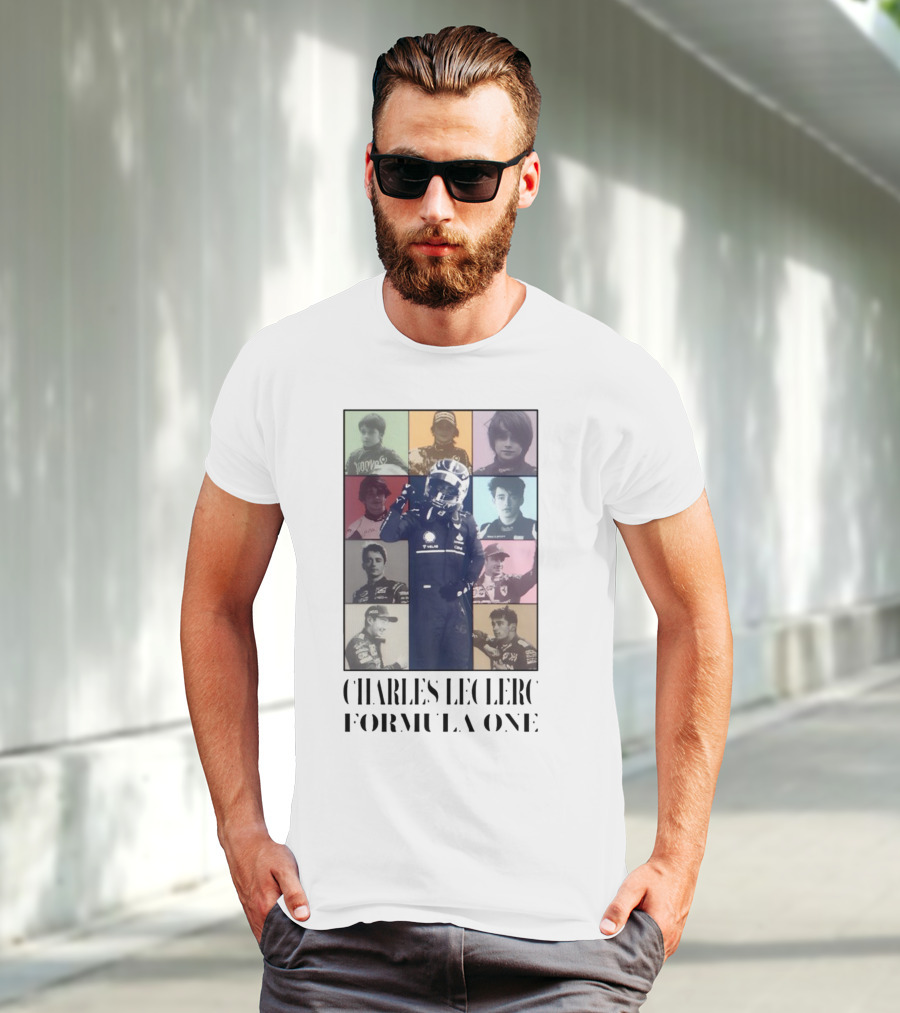 Charles Leclerc Formula One Eras Tour T-Shirt