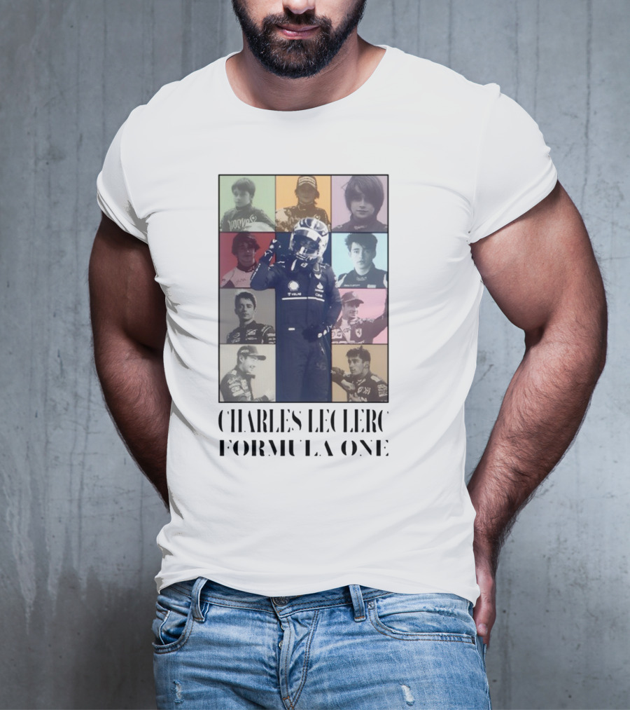 Charles Leclerc Formula One Eras Tour T-Shirt