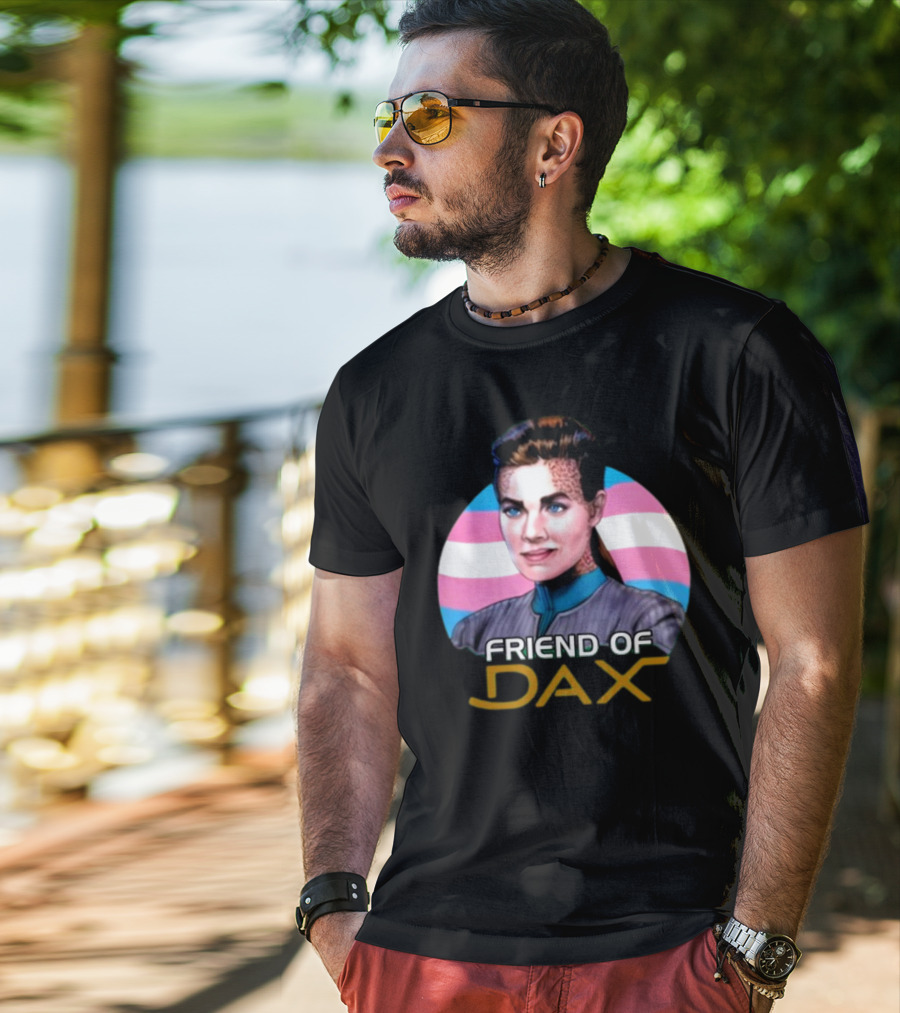 MCM Comic Con Friend Of Dax Star Trek Character T-Shirt