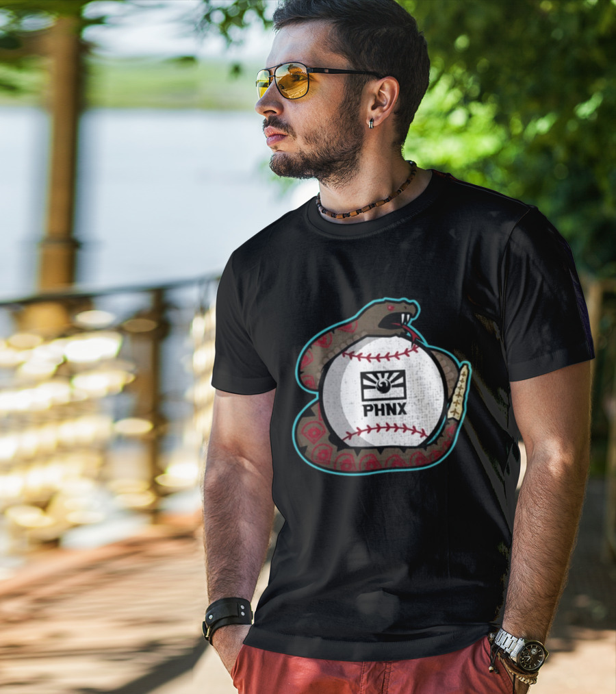 PHNX Baseball Rattlesnake Diamond Back T-Shirt