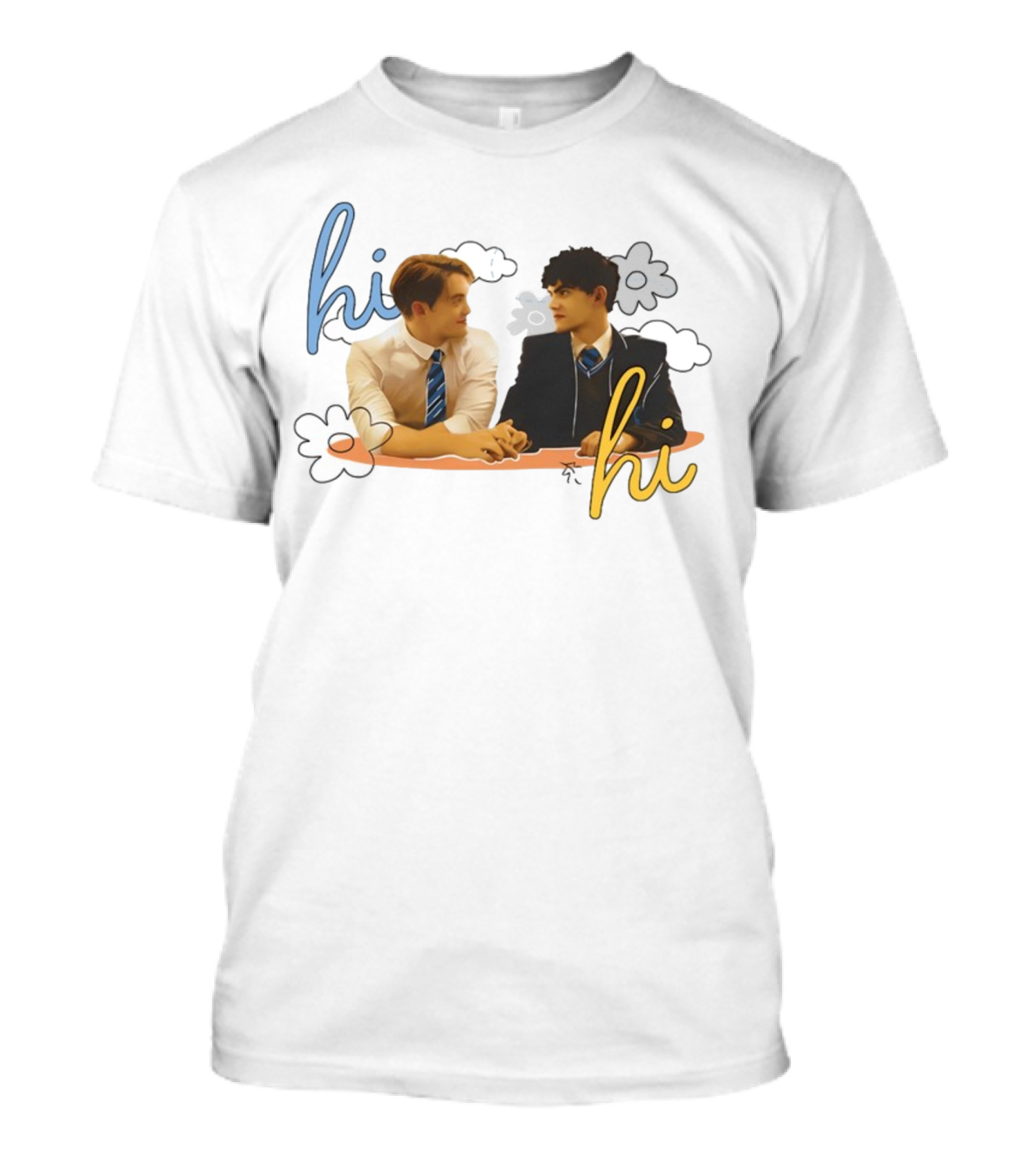 Hi Hi Heartstopper Duo Boyfriend Nick And Charlie T-Shirt