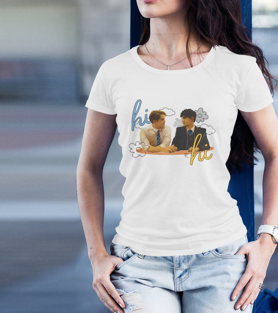 Hi Hi Heartstopper Duo Boyfriend Nick And Charlie T-Shirt
