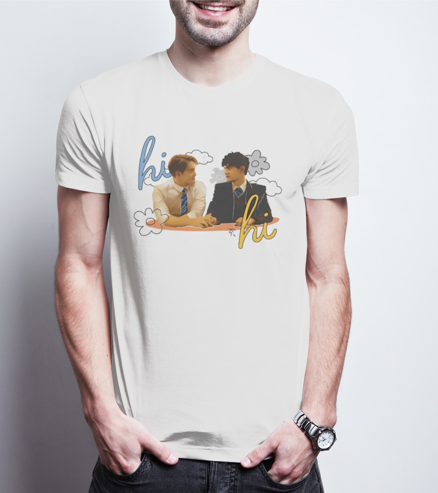 Hi Hi Heartstopper Duo Boyfriend Nick And Charlie T-Shirt