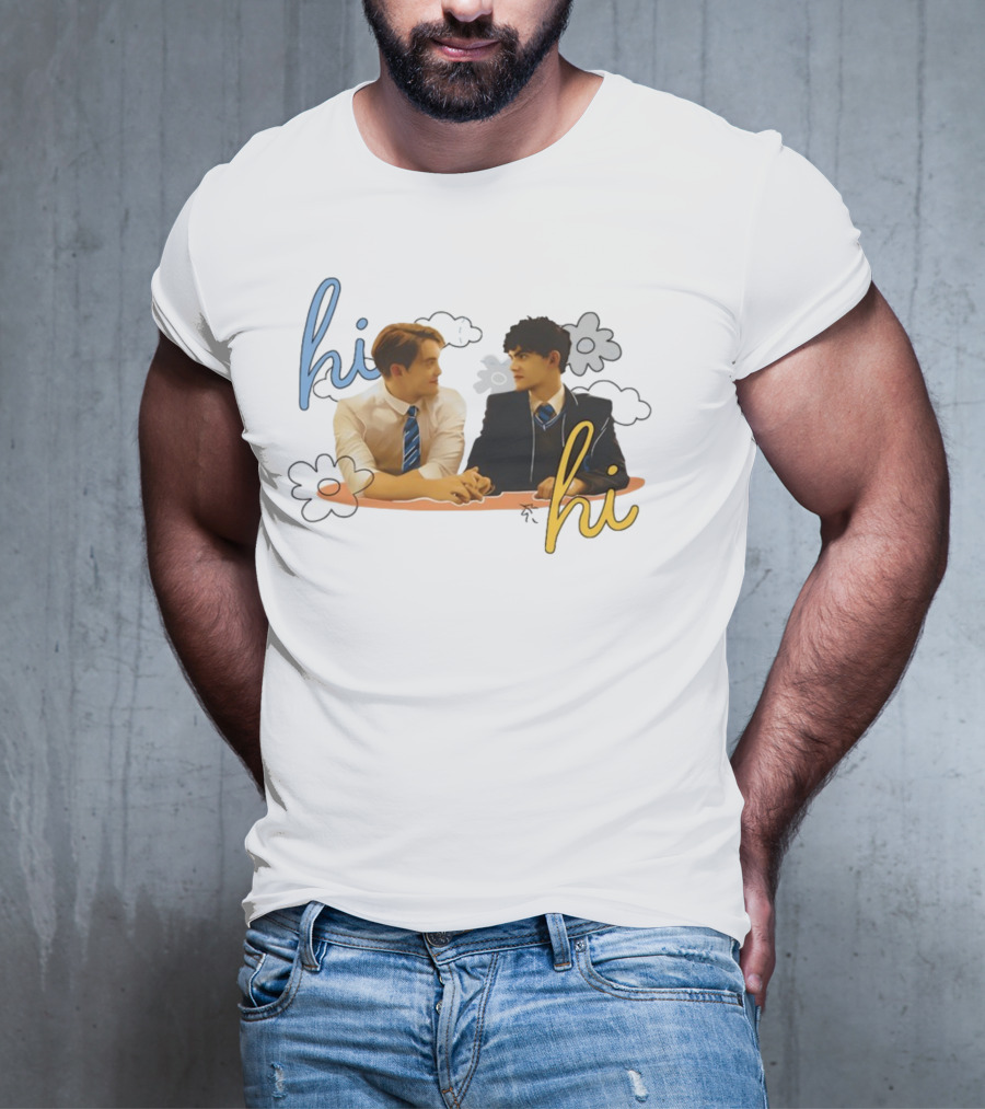 Hi Hi Heartstopper Duo Boyfriend Nick And Charlie T-Shirt