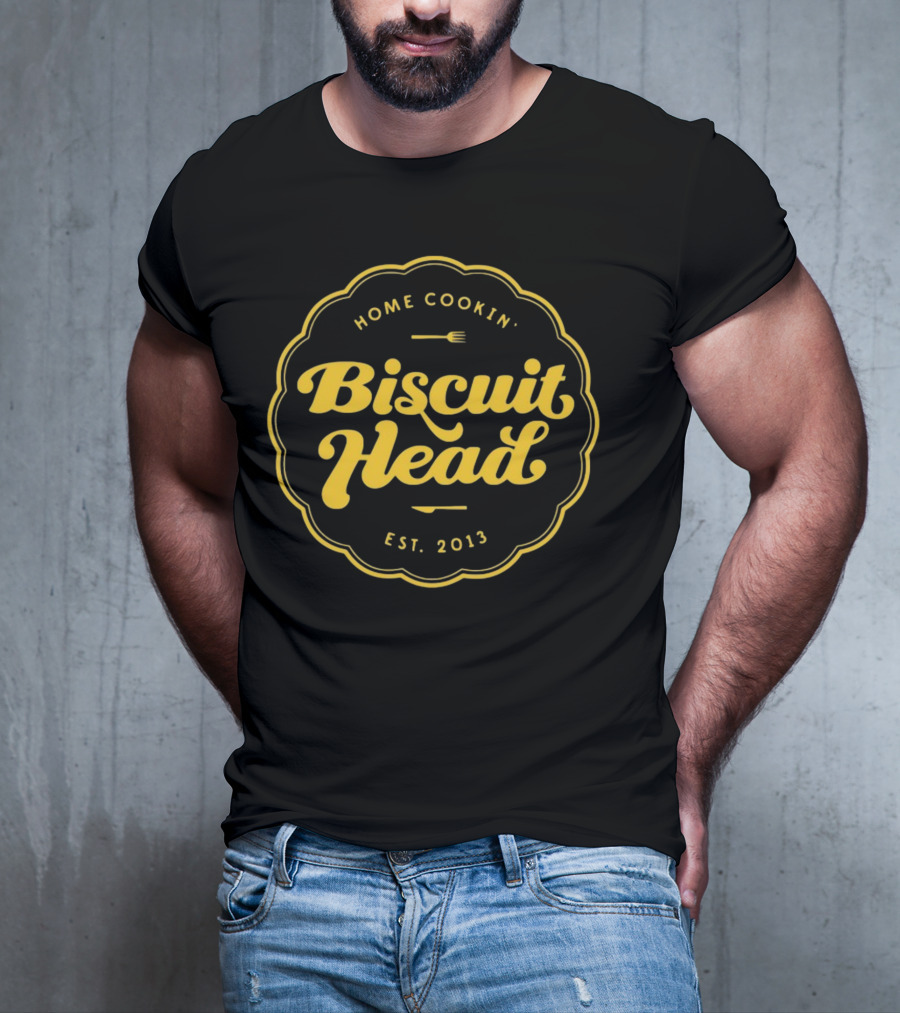 Home Cookin Biscuit Head Est 2013 Retro T-Shirt