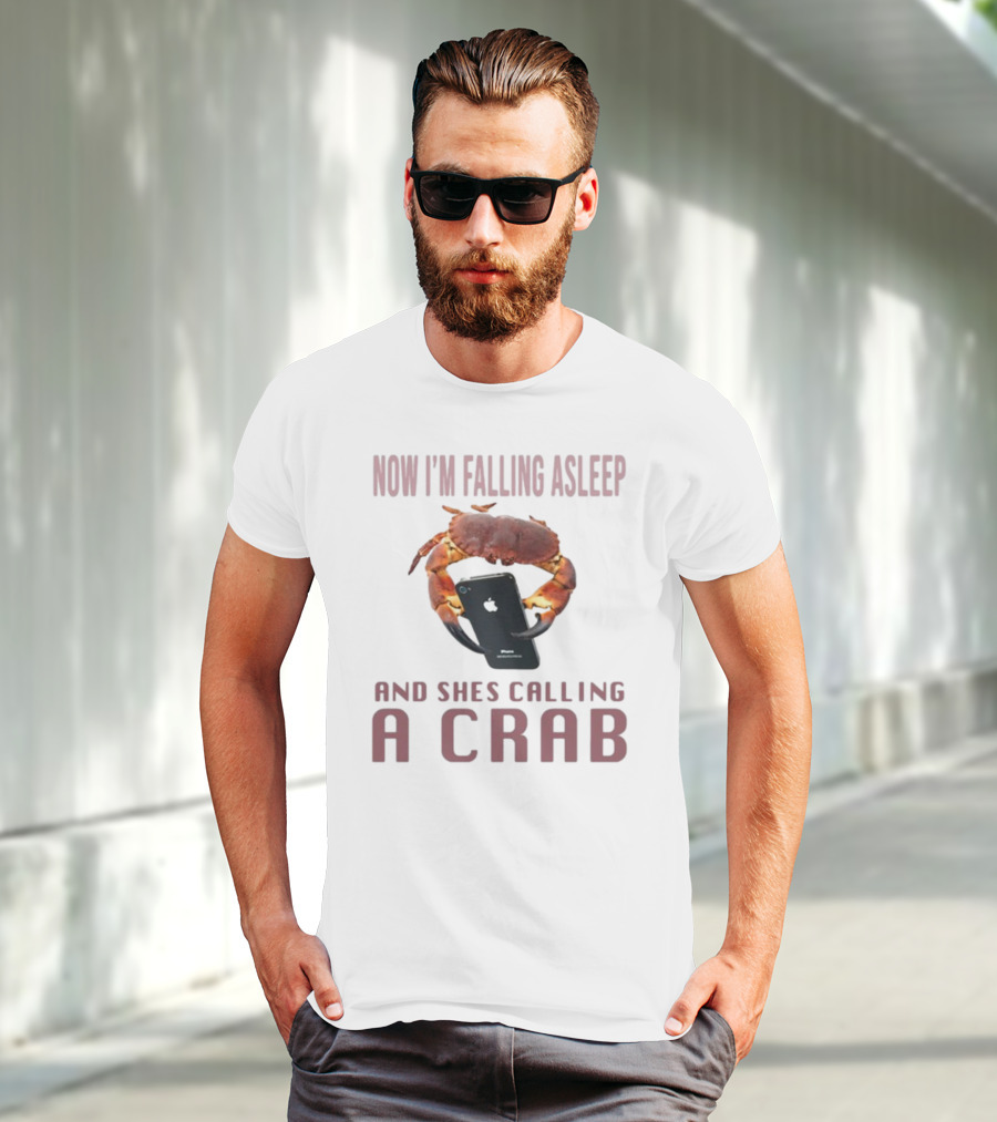 Now I'm Falling Asleep And She's Calling A Crab IPhone T-Shirt