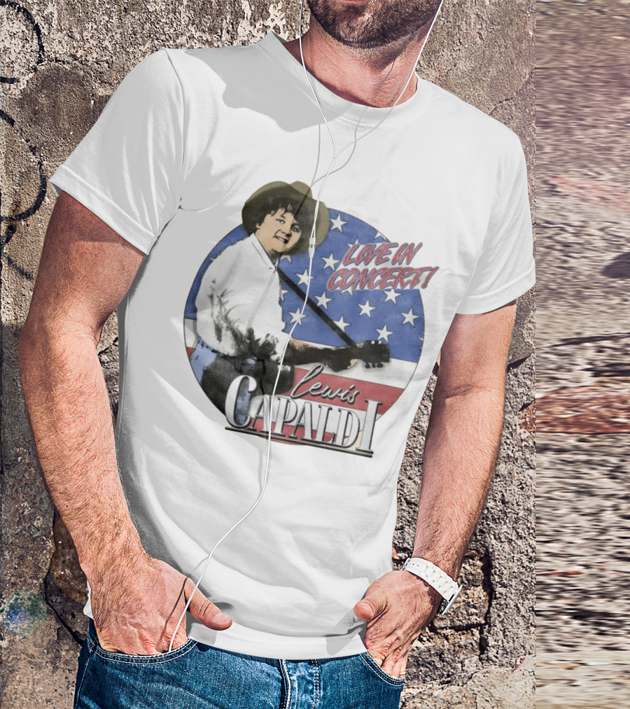 America's Sweetheart Returns Lewis Capaldi Live In Concert Tour T-Shirt