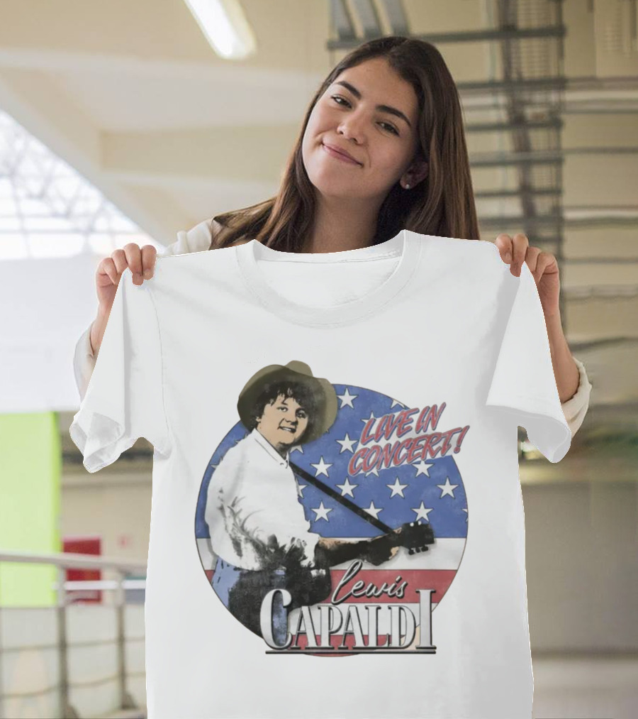 America's Sweetheart Returns Lewis Capaldi Live In Concert Tour T-Shirt