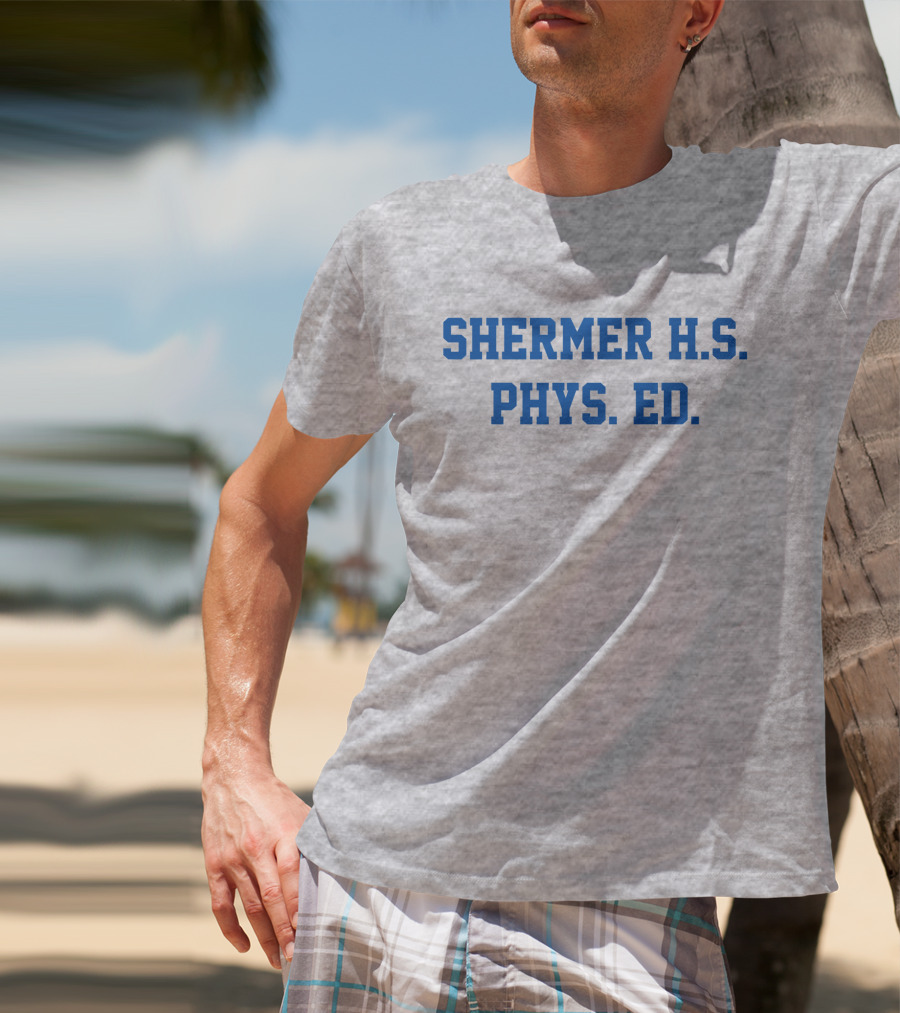 Shermer High School H.S. Phys Ed Retro T-Shirt