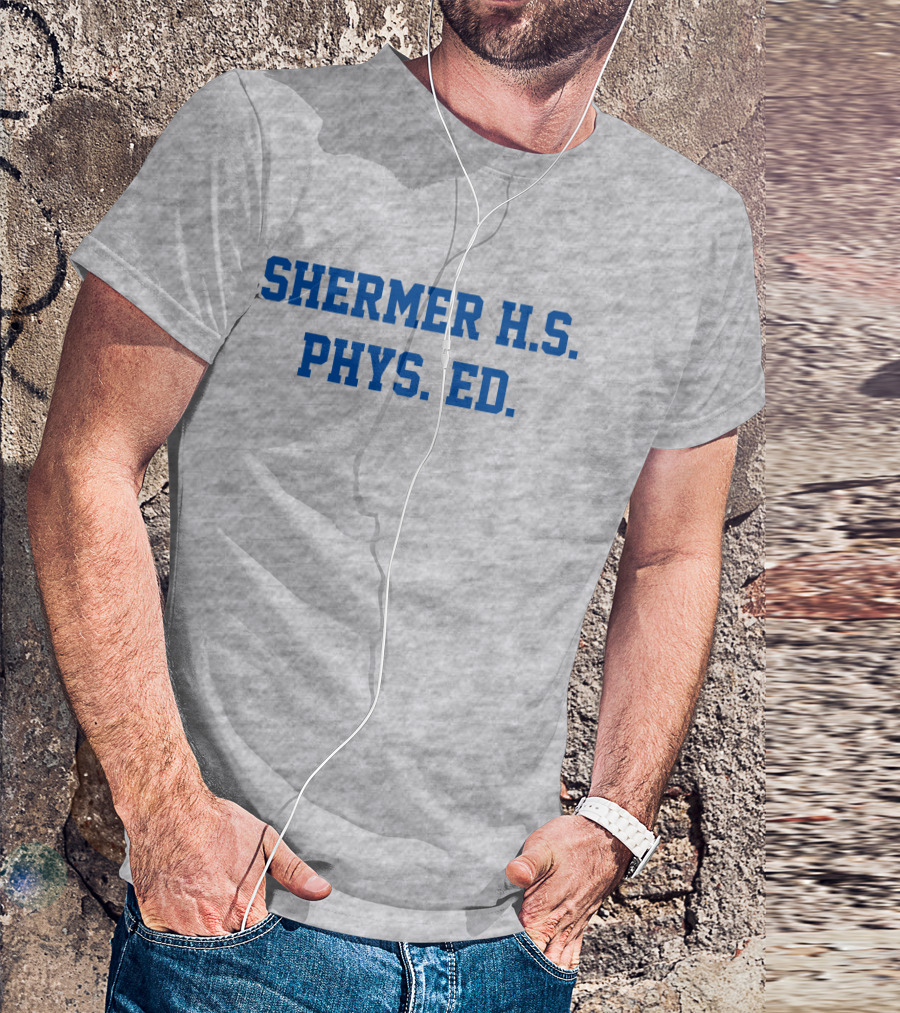 Shermer High School H.S. Phys Ed Retro T-Shirt