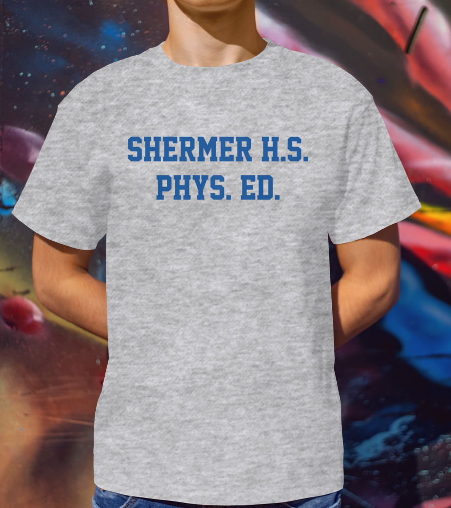 Shermer High School H.S. Phys Ed Retro T-Shirt