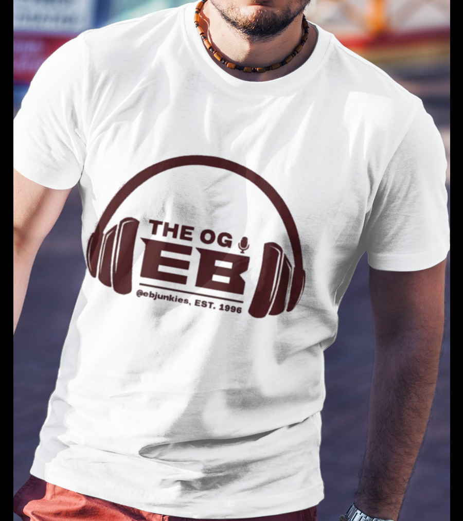 The Og EB Headphones @ebjunkies Est 1996 T-Shirt