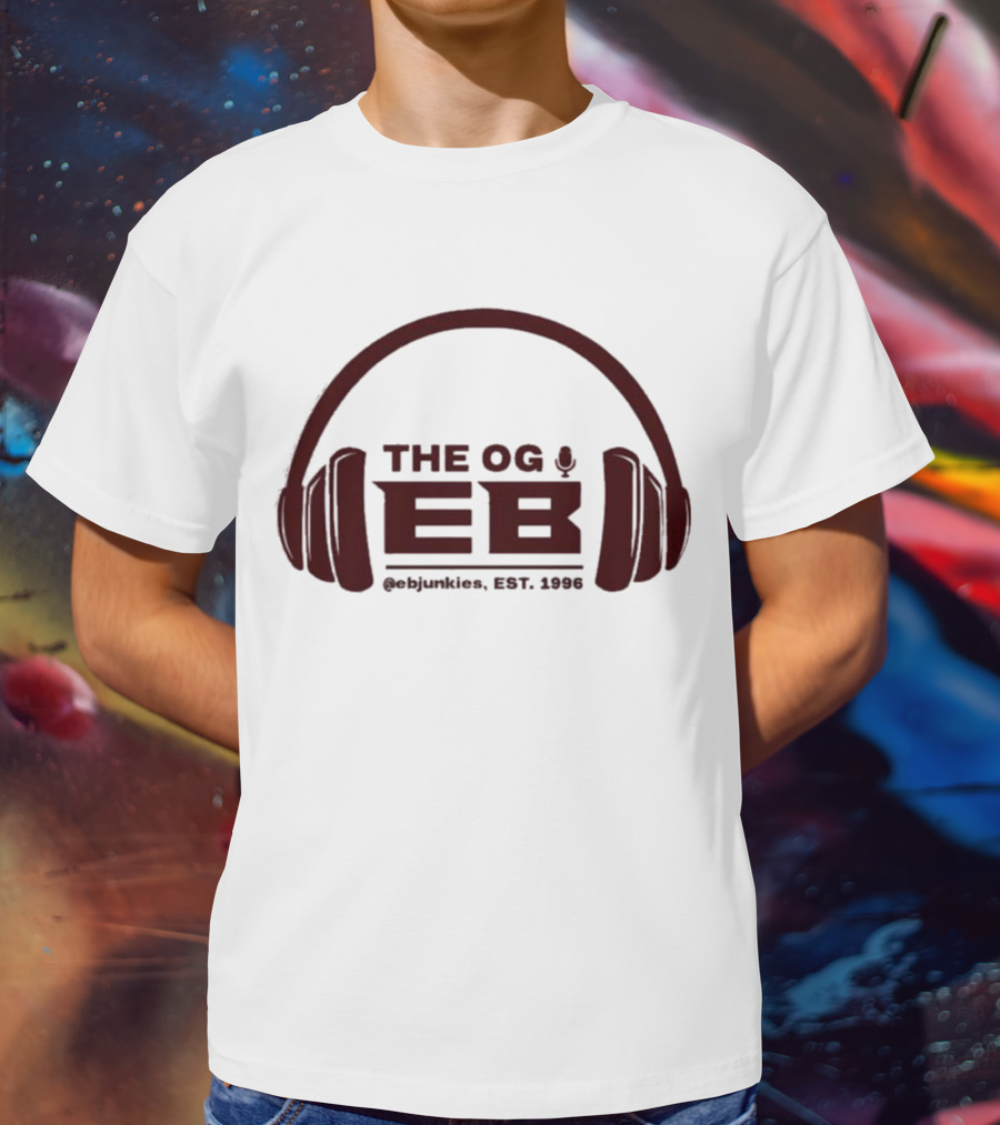 The Og EB Headphones @ebjunkies Est 1996 T-Shirt