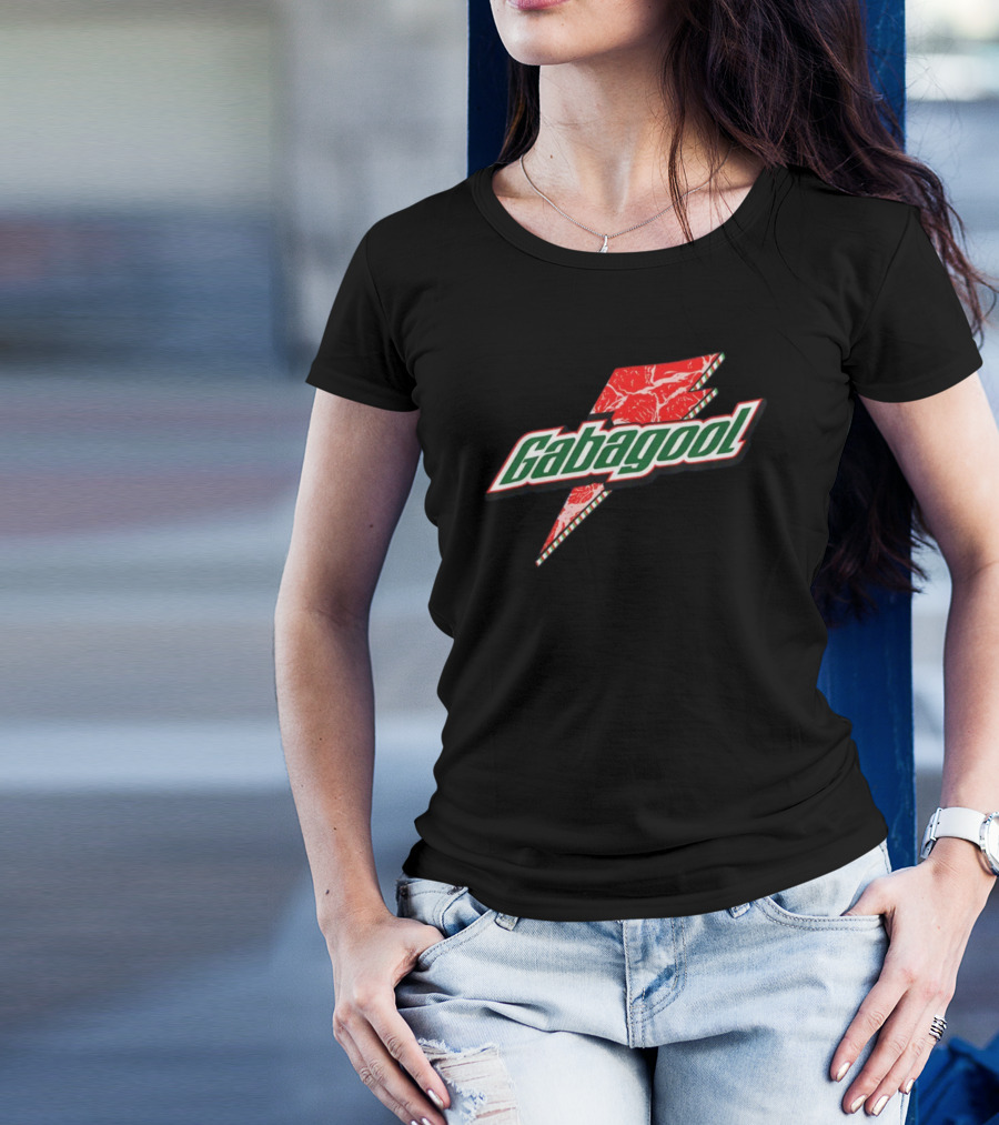 Gabagool Lightning Bolt Meat T-Shirt