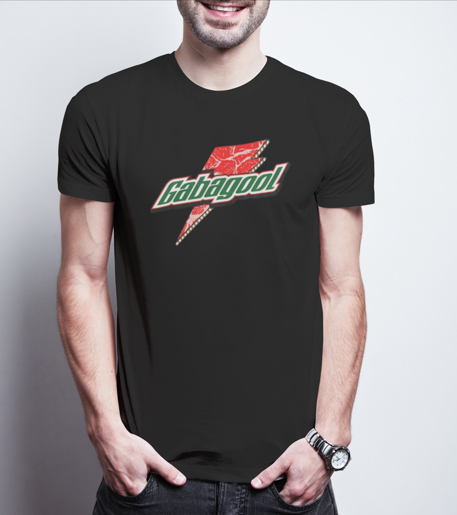 Gabagool Lightning Bolt Meat T-Shirt