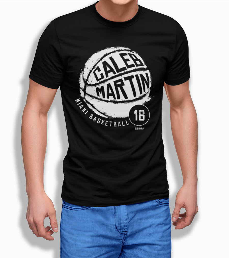 Caleb Martin Miami Basketball 16 T-Shirt