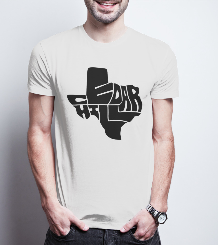 Cedar Hill Texas Map T-Shirt