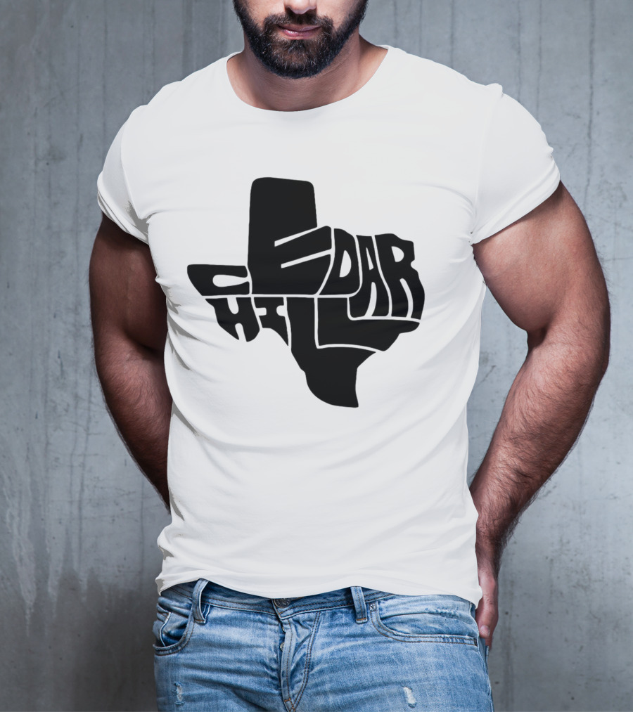 Cedar Hill Texas Map T-Shirt