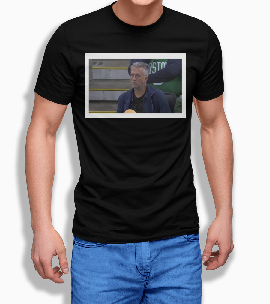 Boston Celtics Basketball Game Jeremy Tache Bill Simmons Sad Photo Meme T-Shirt