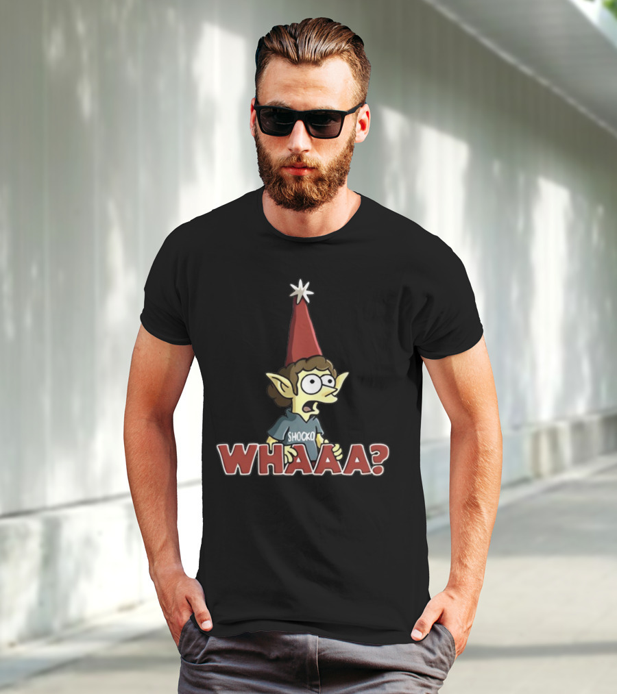 Disenchantment Shocko Whaaa Elf Character Reaction T-Shirt