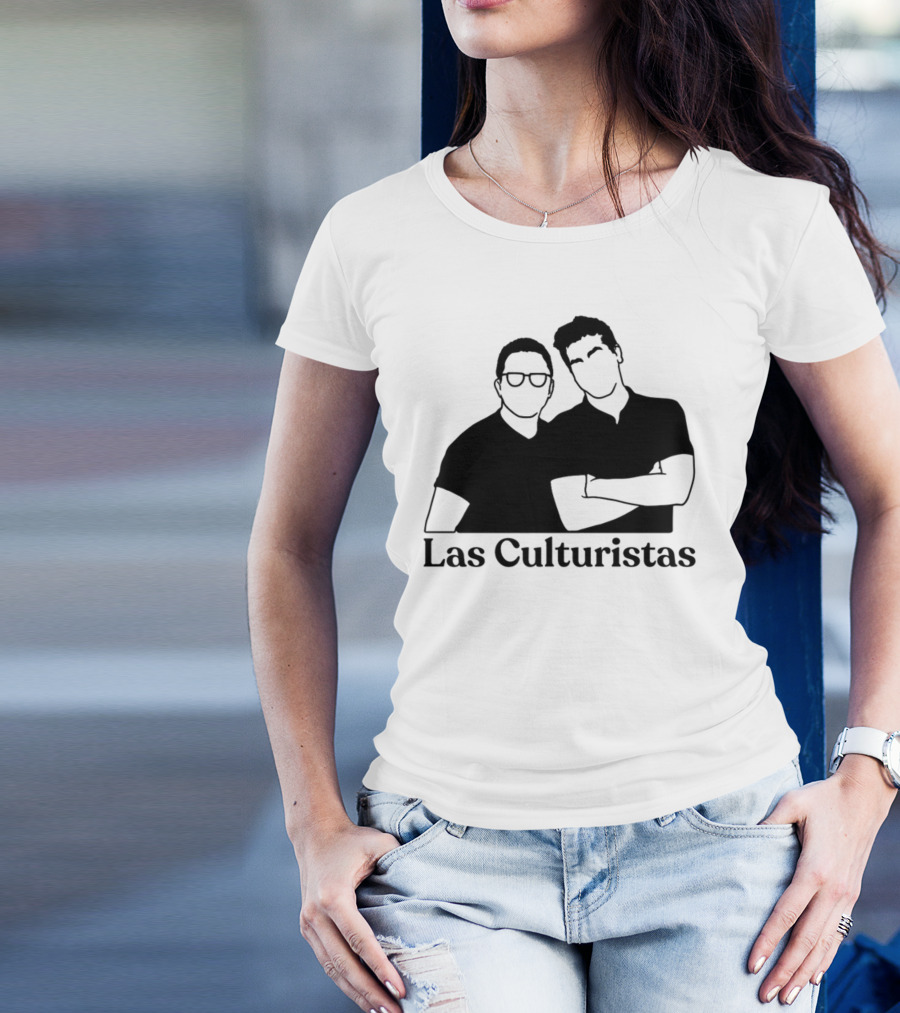 Las Culturistas Podcast Duo T-Shirt
