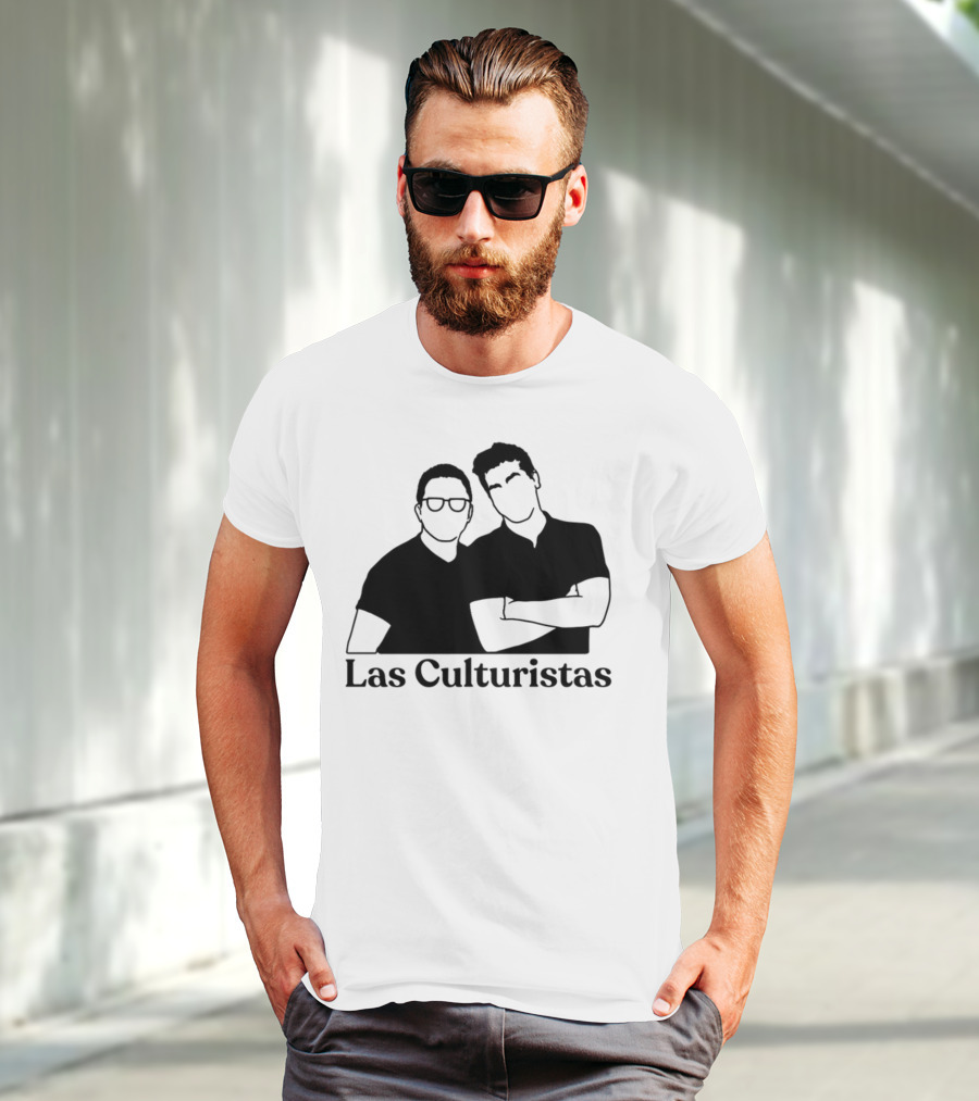 Las Culturistas Podcast Duo T-Shirt