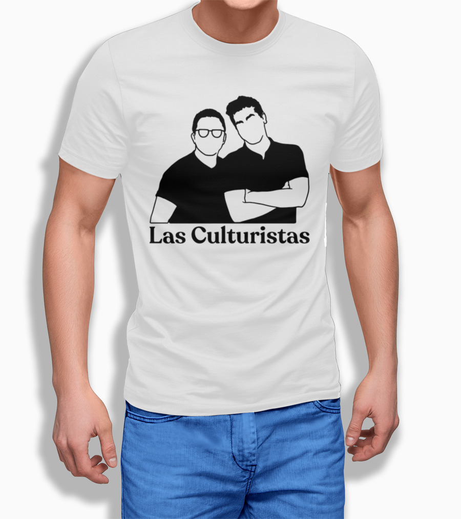 Las Culturistas Podcast Duo T-Shirt