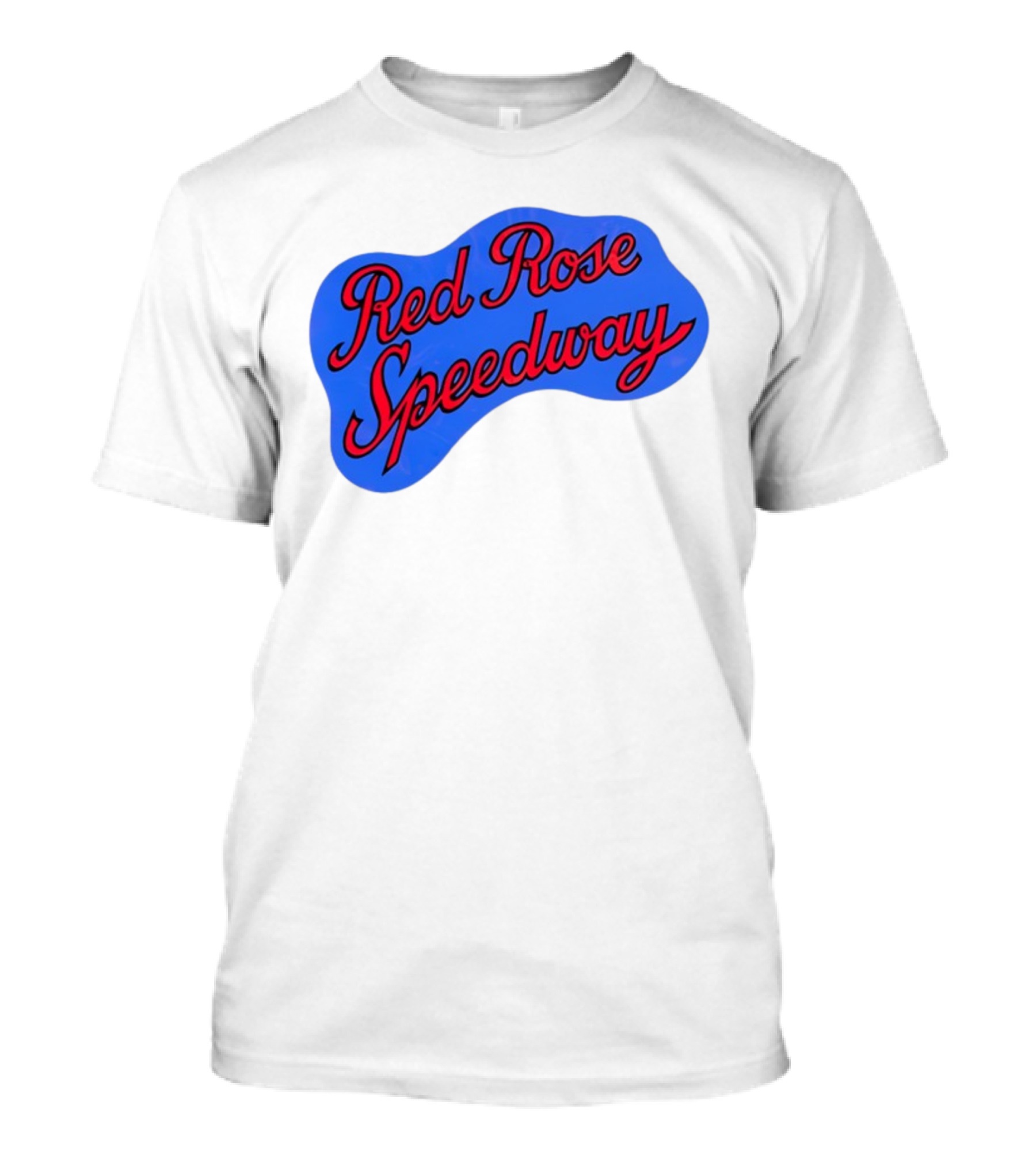 Red Rose Speedway Vintage Blue Emblem T-Shirt
