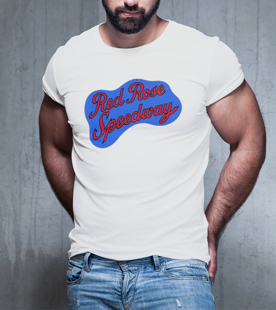 Red Rose Speedway Vintage Blue Emblem T-Shirt