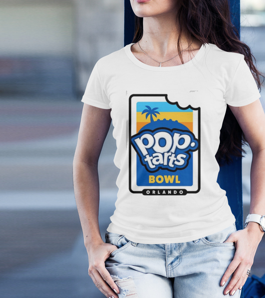 Pop Tarts Bowl Orlando Florida Palm Sunset T-Shirt