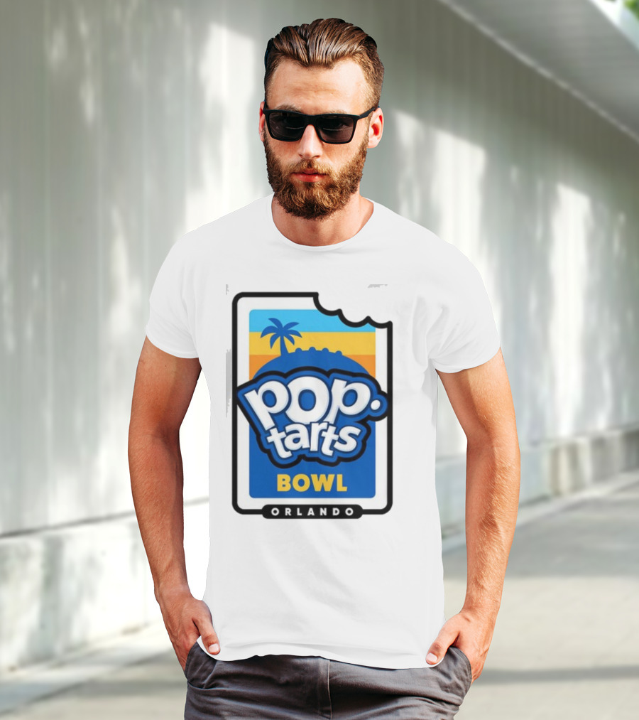 Pop Tarts Bowl Orlando Florida Palm Sunset T-Shirt