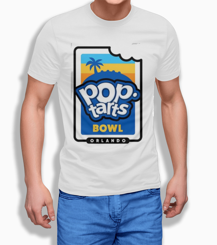 Pop Tarts Bowl Orlando Florida Palm Sunset T-Shirt