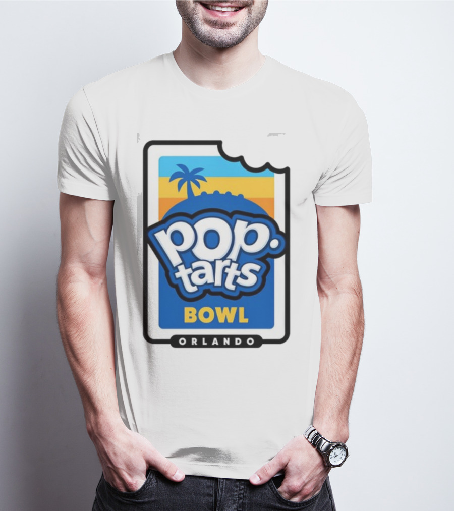 Pop Tarts Bowl Orlando Florida Palm Sunset T-Shirt