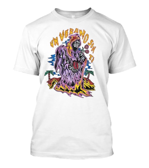 Warren Lotas Bad Bunny Un Verano Sin Ti Grim Reaper T-Shirt